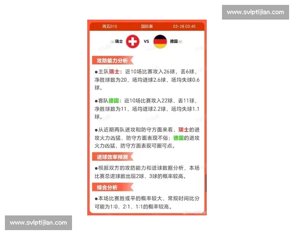 瑞士对阵法国焦点之战欧洲赛场强强对话引爆全球豪门期待巅峰较量